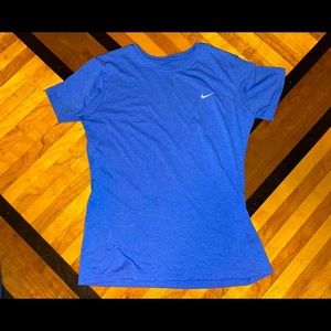Vintage Nike “check” tee 
Dri-Fit Blue🔵
Mens size Large